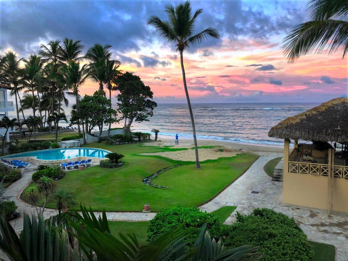 Agualina Kite Hotel Oceanfront Apartments Cabarete Buitenkant foto